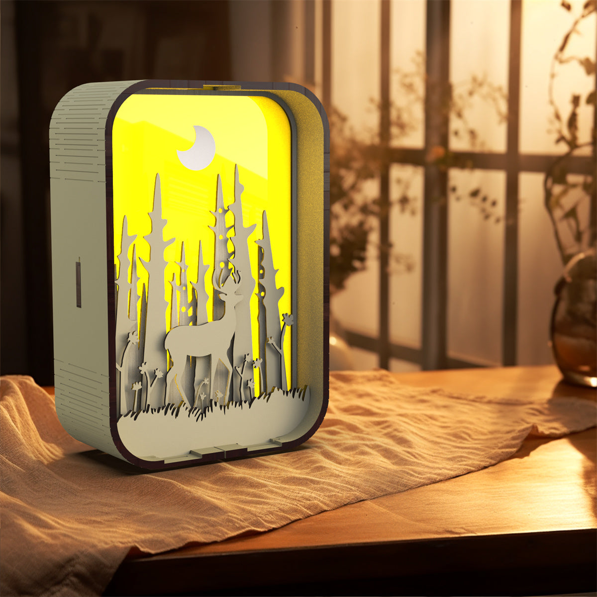 Wooden Creative Night Light