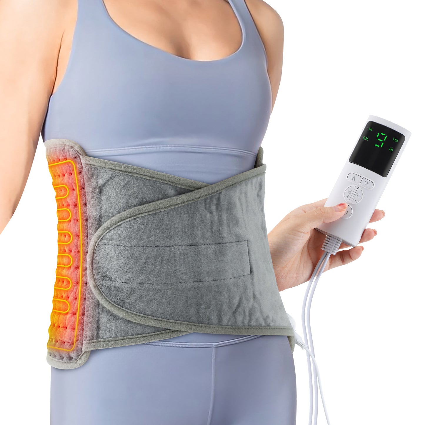 Heated Back Support Belt