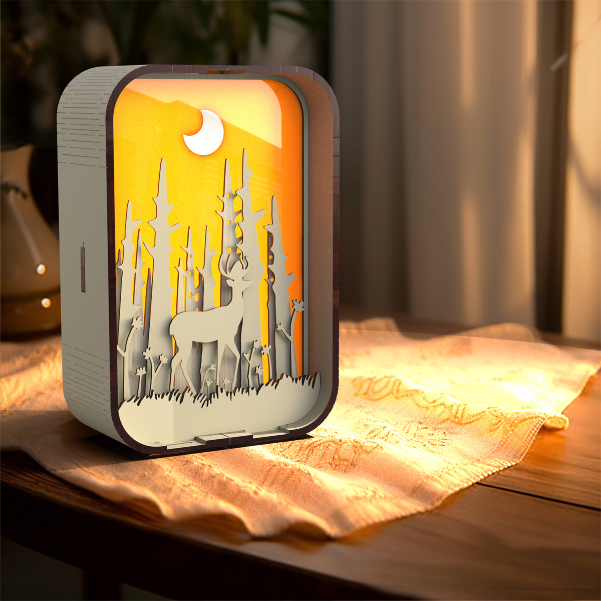Wooden Creative Night Light