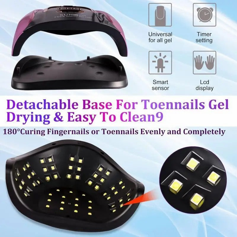 UV LED Nail Lamp – 256W