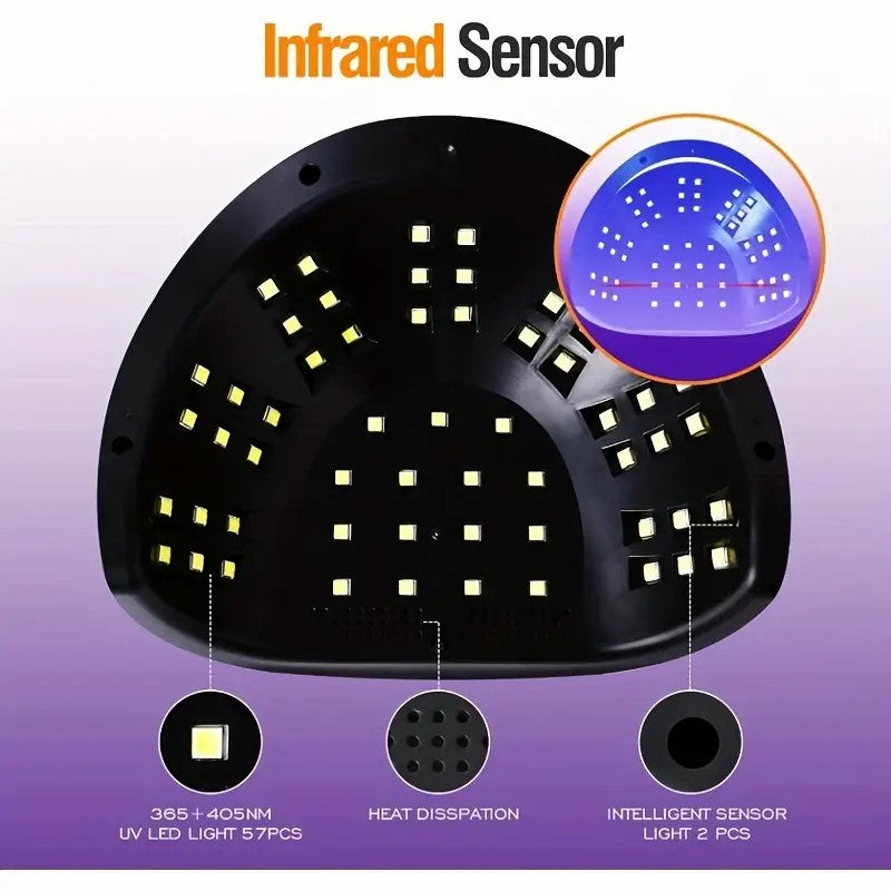 UV LED Nail Lamp – 256W